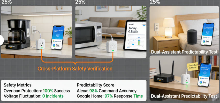Ensuring Safe and Predictable Amazon Plug Automation with Google Home and Alexa