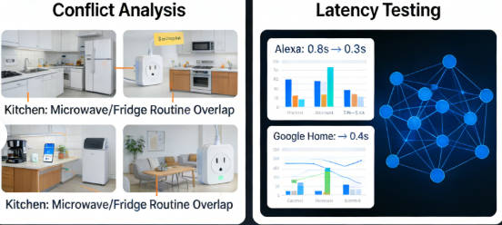 Reducing Conflicts and Latency in Amazon Plug Routines Across Google Home and Alexa