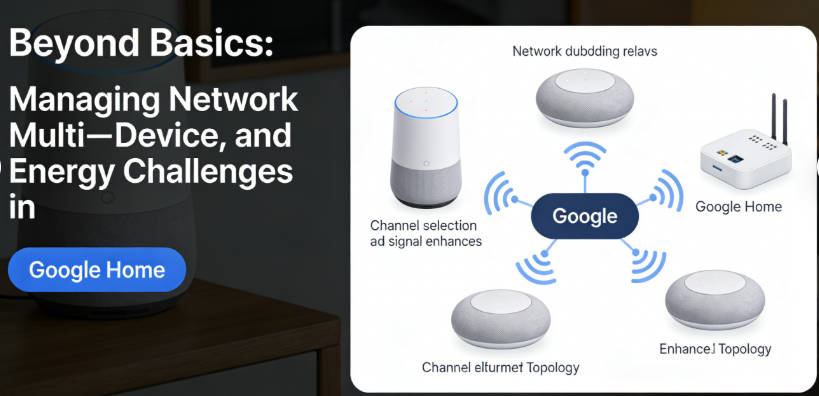 Beyond Basics: Managing Network, Multi-Device, and Energy Challenges in Google Home