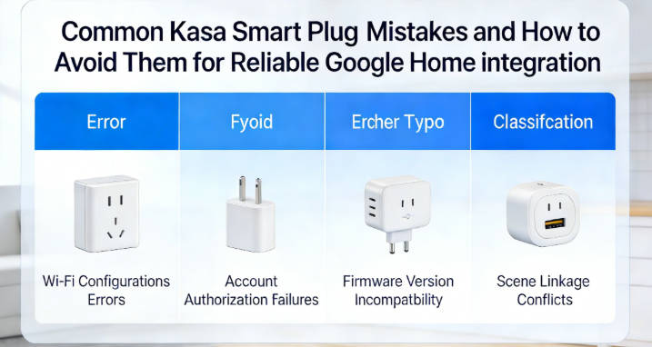 Common Kasa Smart Plug Mistakes and How to Avoid Them for Reliable Google Home Integration